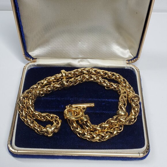 Ralph Lauren Golden Chain Necklace - Picture 3 of 9